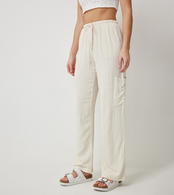Ardene  Pants & Leggings - Beige Casual Pants
