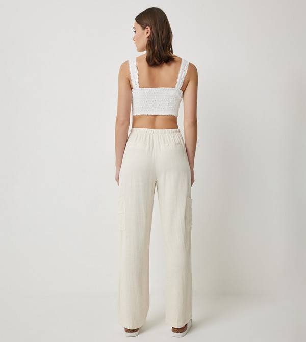 Ardene  Pants & Leggings - Beige Casual Pants