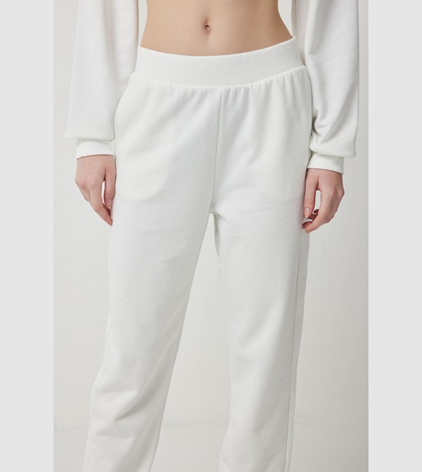 Ardene Track Pants & Joggers - White Track Pants & Joggers