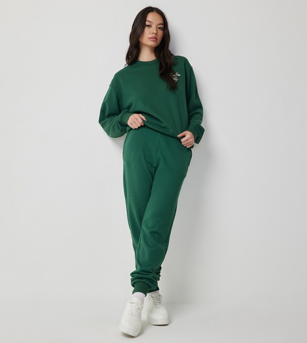 Ardene Ardene - Green Track Pants & Joggers