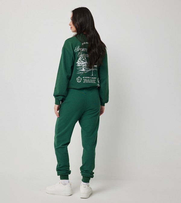Ardene Ardene - Green Track Pants & Joggers