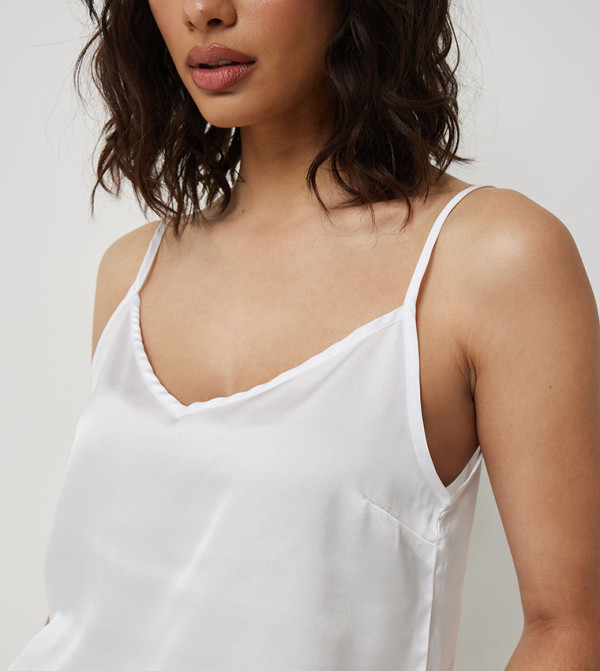 Ardene Ardene - White Sleeveless Tops
