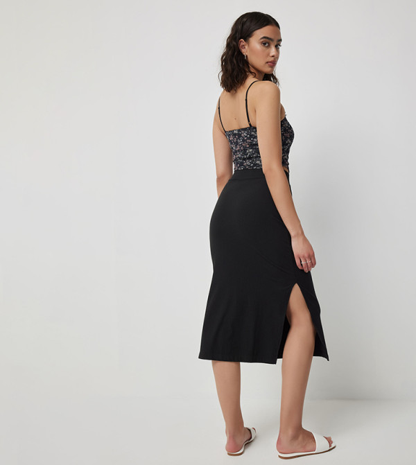 Ardene Ardene - Black Midi Skirts