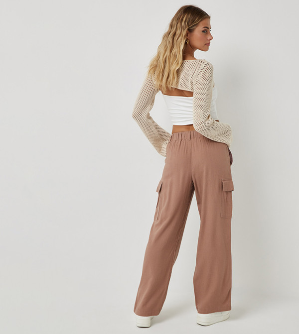Ardene Ardene - Brown Casual Pants