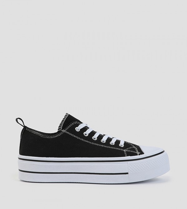 Ardene  Shoes - Black Low Top