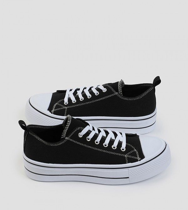 Ardene  Shoes - Black Low Top