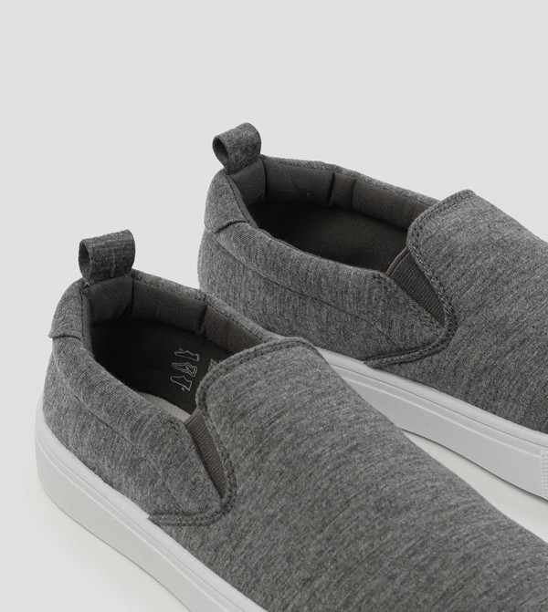 Ardene  Shoes - Grey Casual Slip-ons