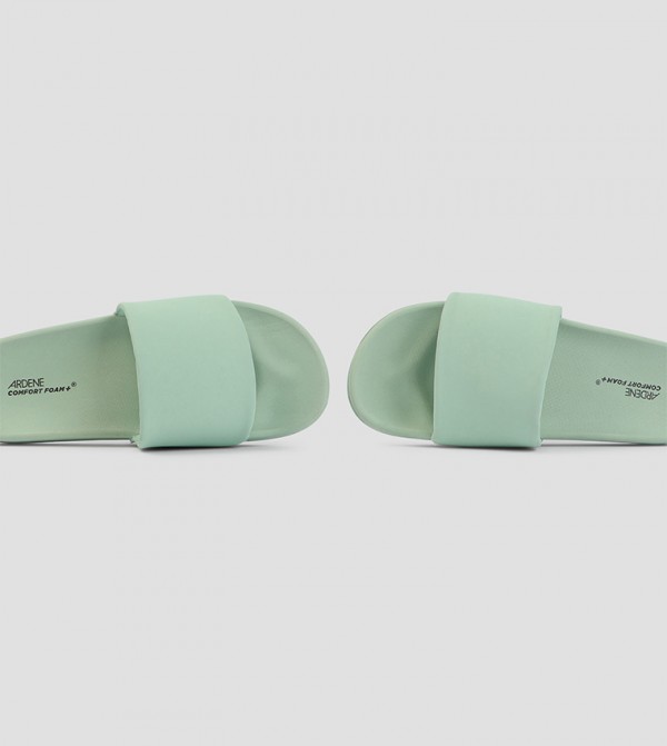 Ardene  Shoes - Green Slides