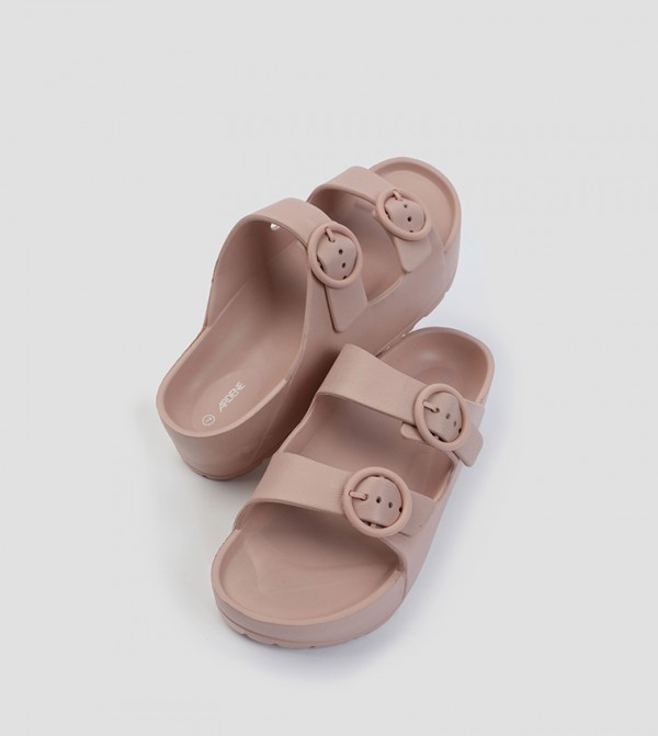 Ardene  Shoes - Pink Slides
