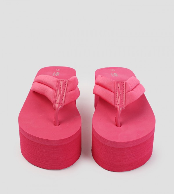 Ardene  Shoes - Pink Wedges