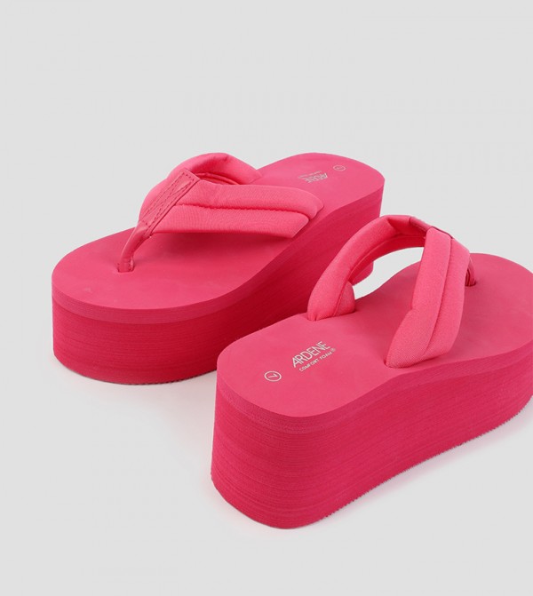 Ardene  Shoes - Pink Wedges