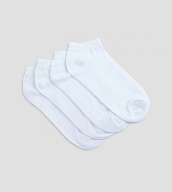 Ardene  Socks - White Ankle Length Socks