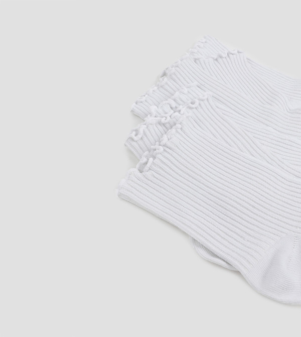 Ardene  Socks - White No Show Socks