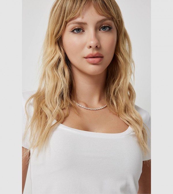 Ardene Ardene - White Casual T-Shirts