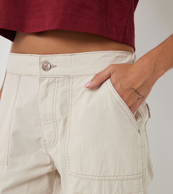 Ardene Ardene - Beige Joggers