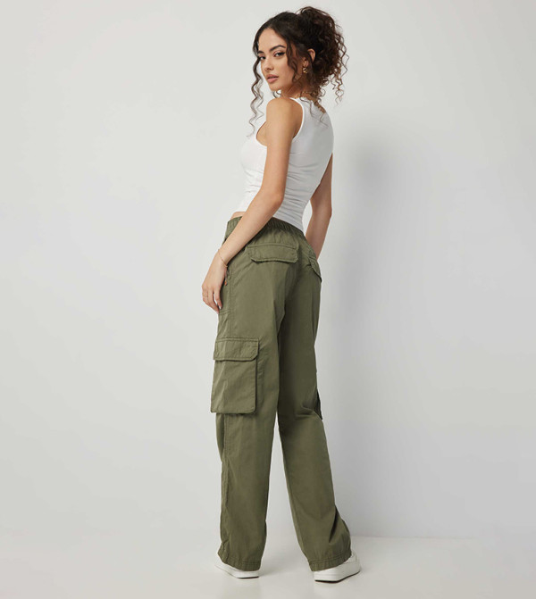 Ardene Ardene - Khaki Casual Pants