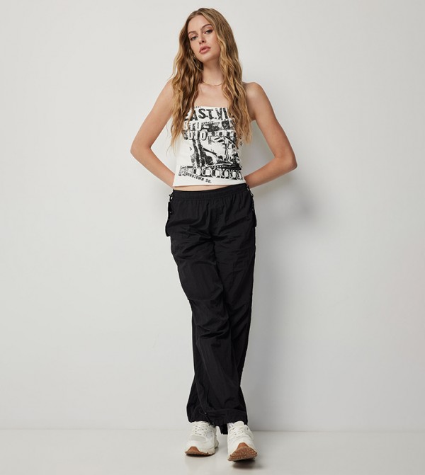 Ardene  - White Sleeveless Tops