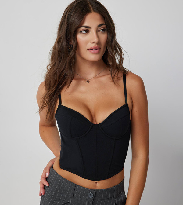 Ardene Ardene - Black Sleeveless Tops