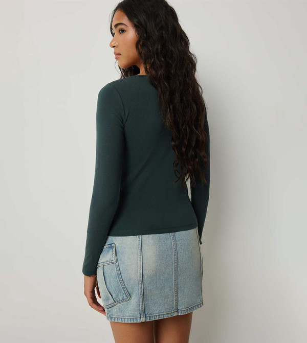 اردين اردين - أخضر غامق  تيشيرتات كاجوال