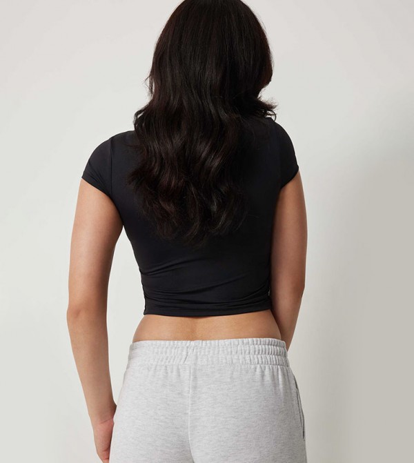 Ardene Ardene - Black Cropped Tops