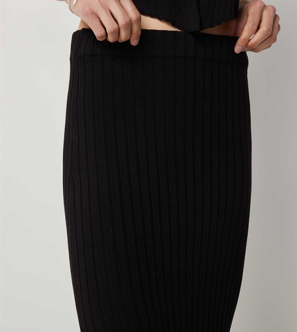 Ardene  Skirts - Black Maxi Skirts