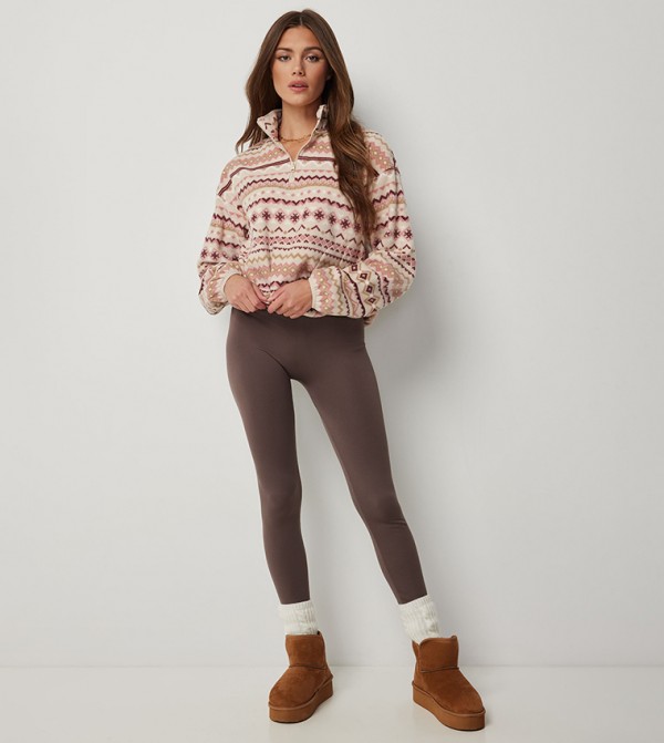 اردين  ملابس - بني  leggings