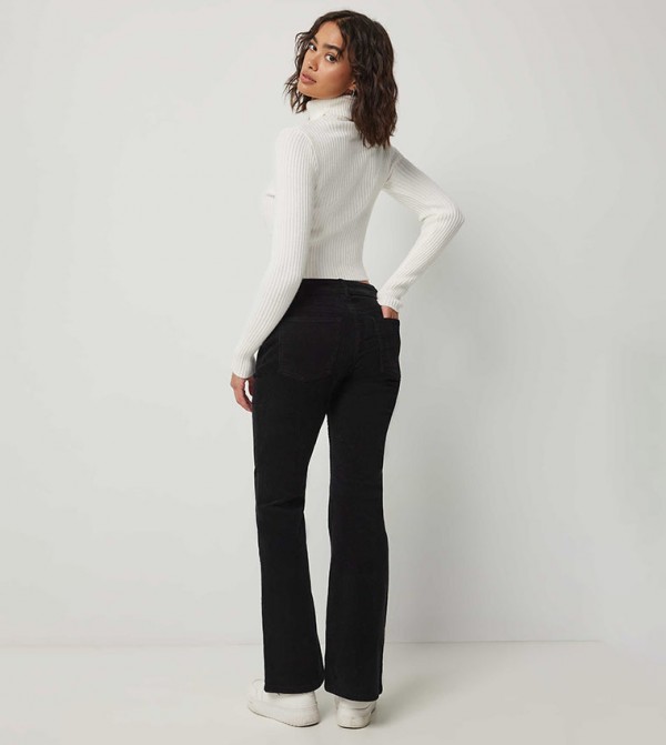 اردين ملابس - أسود بنطال كاجوال