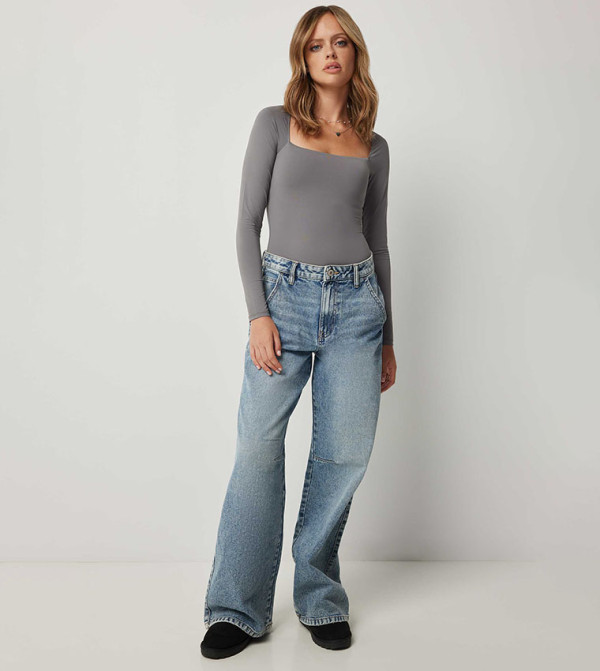 Ardene Ardene - Grey Bodysuit