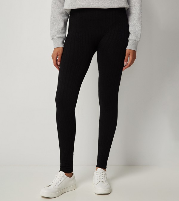 Ardene Ardene - Black leggings