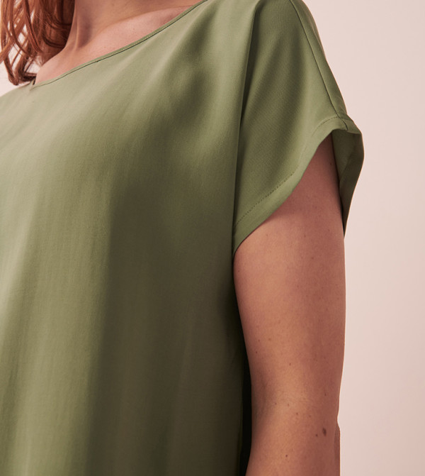 La Vie en Rose  - Green Sleep Tops & Tees