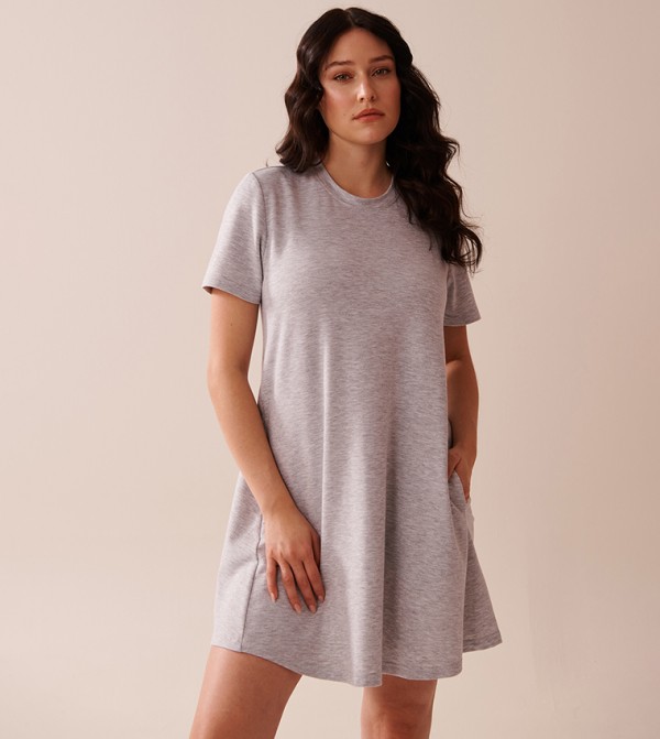 La Vie en Rose La Vie en Rose - Grey Night Dress & Gowns