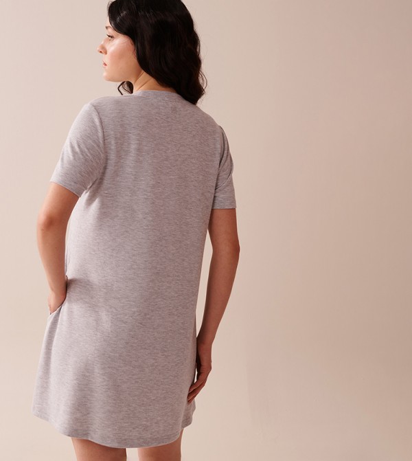La Vie en Rose La Vie en Rose - Grey Night Dress & Gowns
