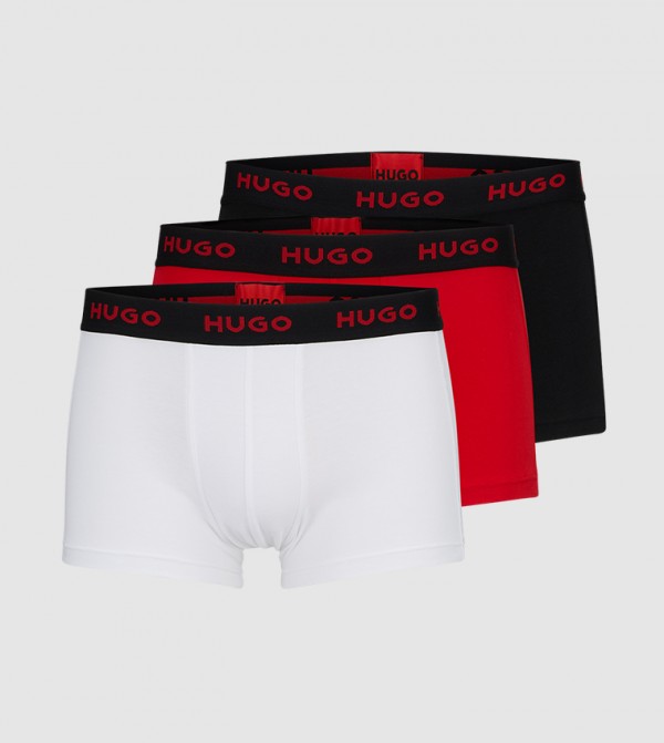 HUGO HUGO - Red Trunks & Briefs