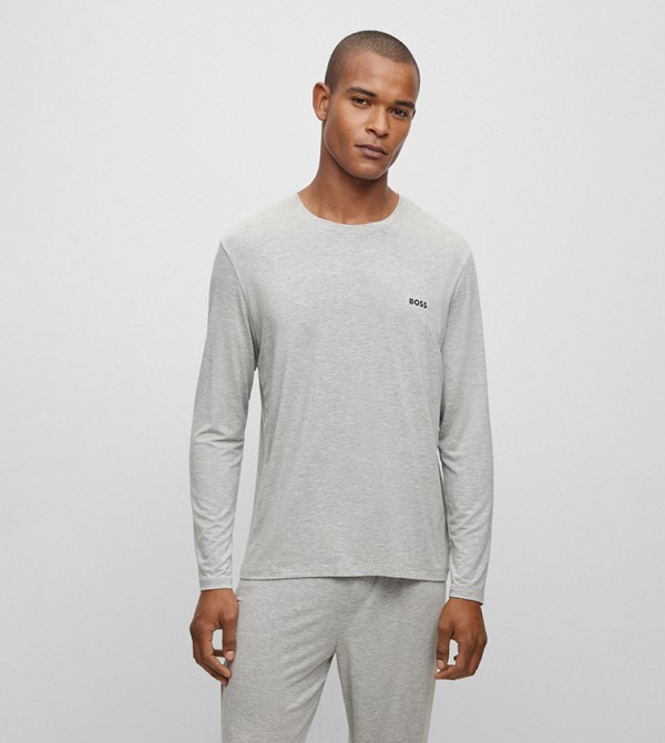 BOSS BOSS - Grey Sleep Shirts
