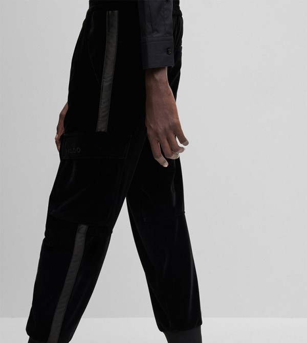 HUGO HUGO - Black Cargos