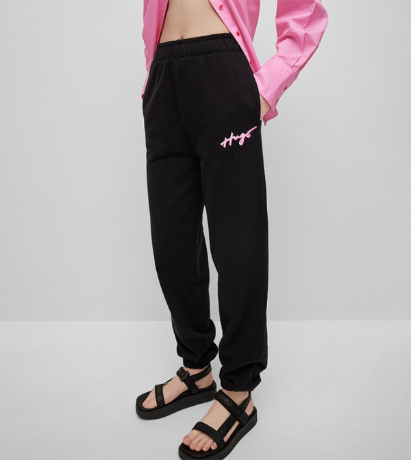 HUGO  - Black Track Pants/Joggers