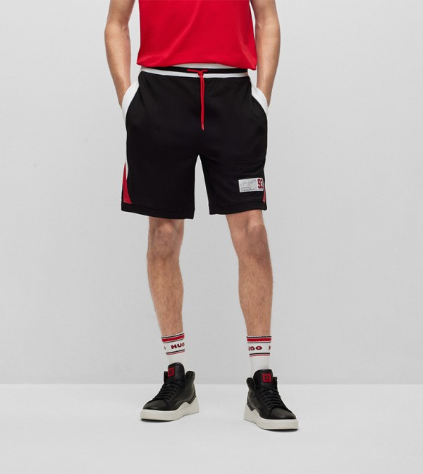 HUGO Hugo - Black Casual Shorts