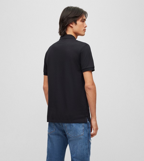 HUGO Hugo - Black Polo T-shirts
