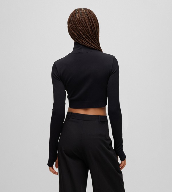 HUGO  - Black Tops & Blouses