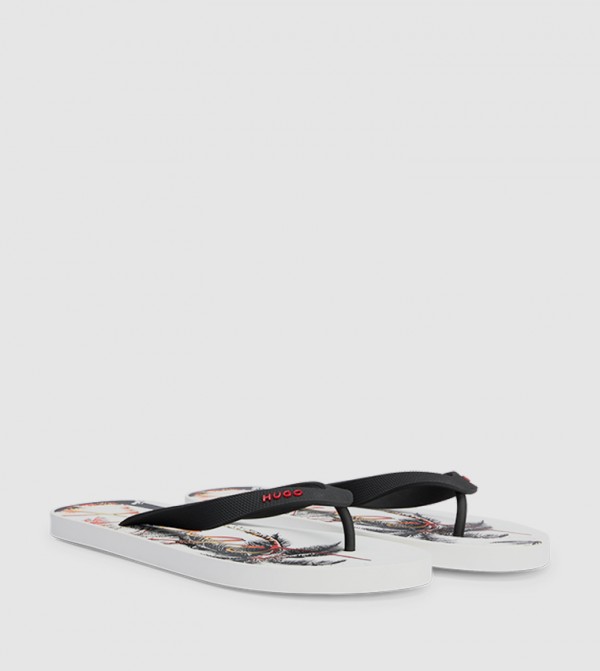 HUGO HUGO - White Flip-Flops
