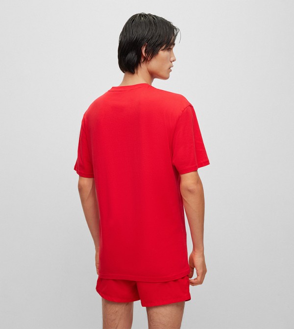 HUGO  - Red Casual T-Shirts