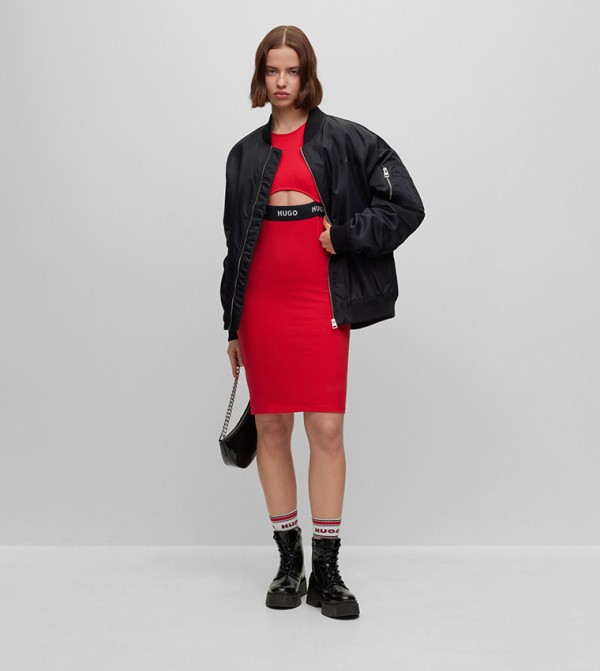HUGO  - Red Mini Dresses