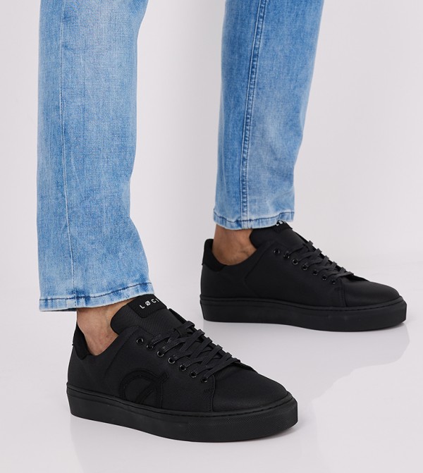 LOCI LOCI - Black Low Top