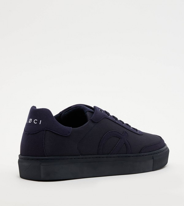 LOCI LOCI - Navy Low Top