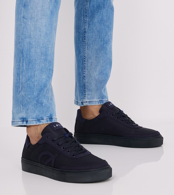 LOCI LOCI - Navy Low Top