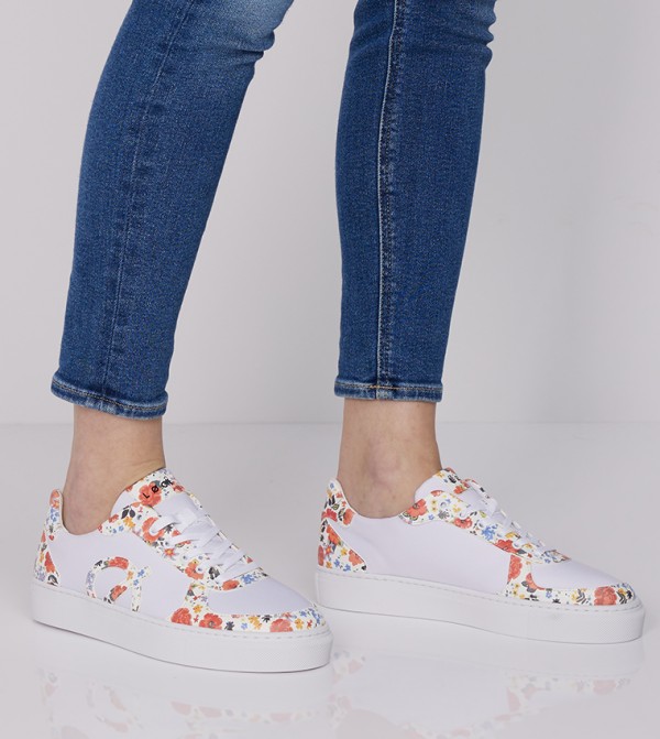 LOCI LOCI - White Low Top