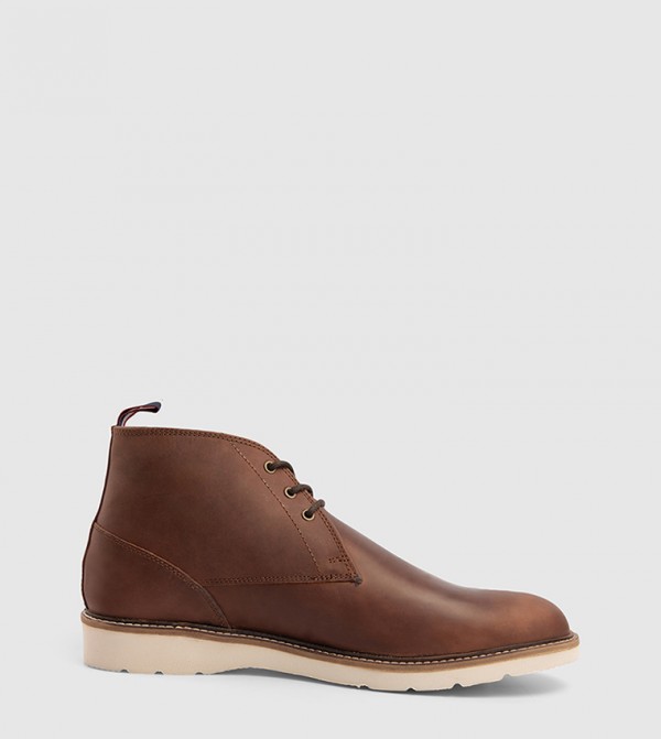 بن شيرمان بن شيرمان - بني  Lace up Boots