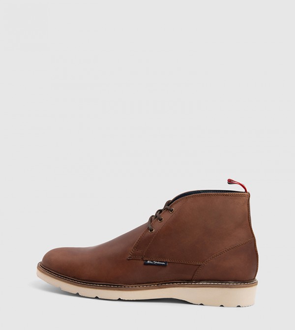 بن شيرمان بن شيرمان - بني  Lace up Boots