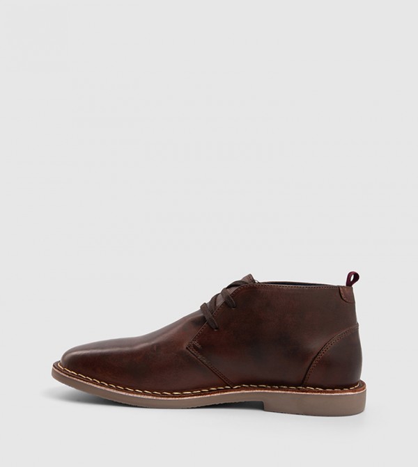 بن شيرمان بن شيرمان - بني  Lace up Boots