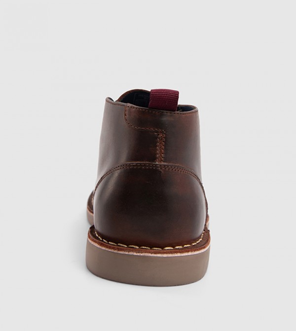 بن شيرمان بن شيرمان - بني  Lace up Boots